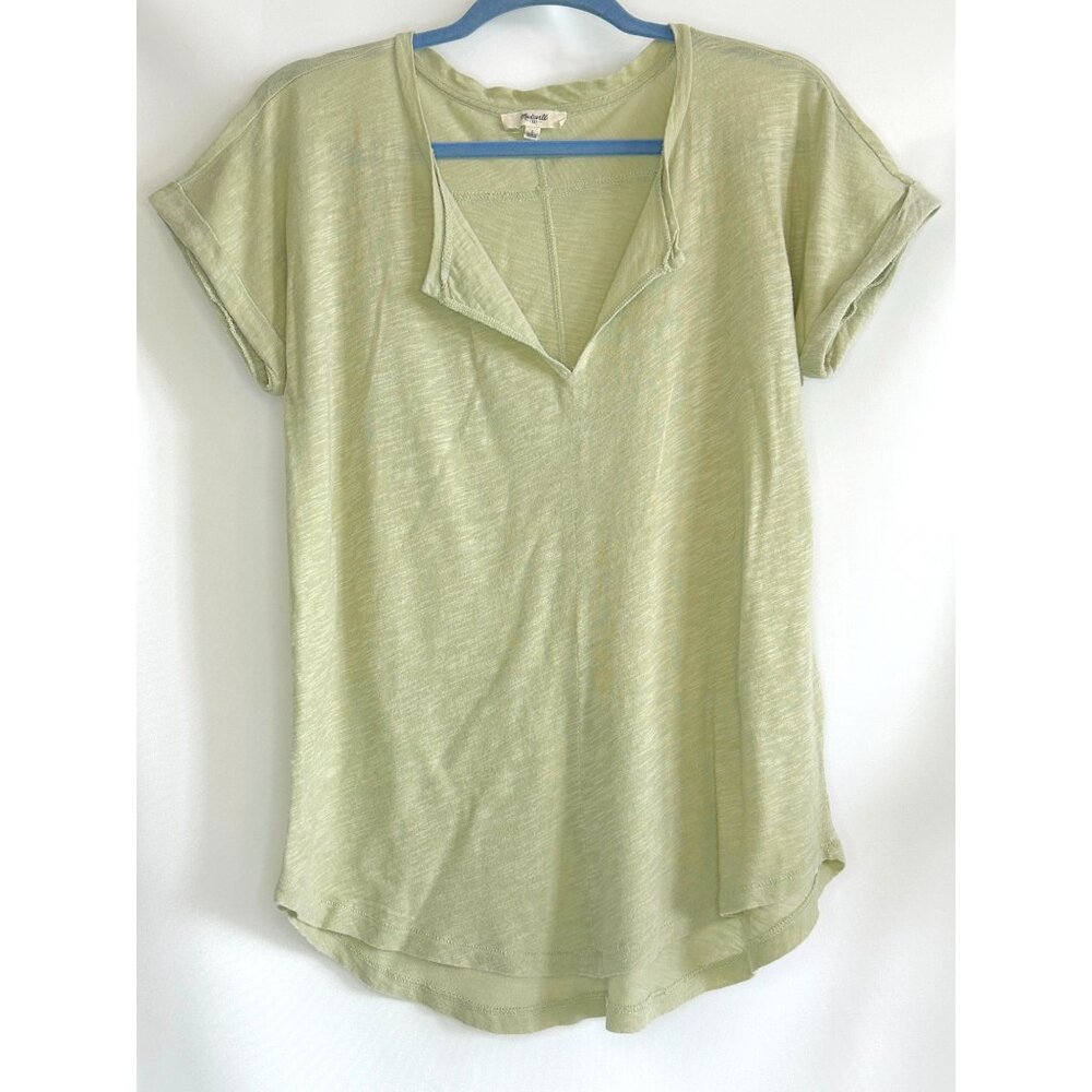 Women's Madewell Tee - Light Green - Size Small